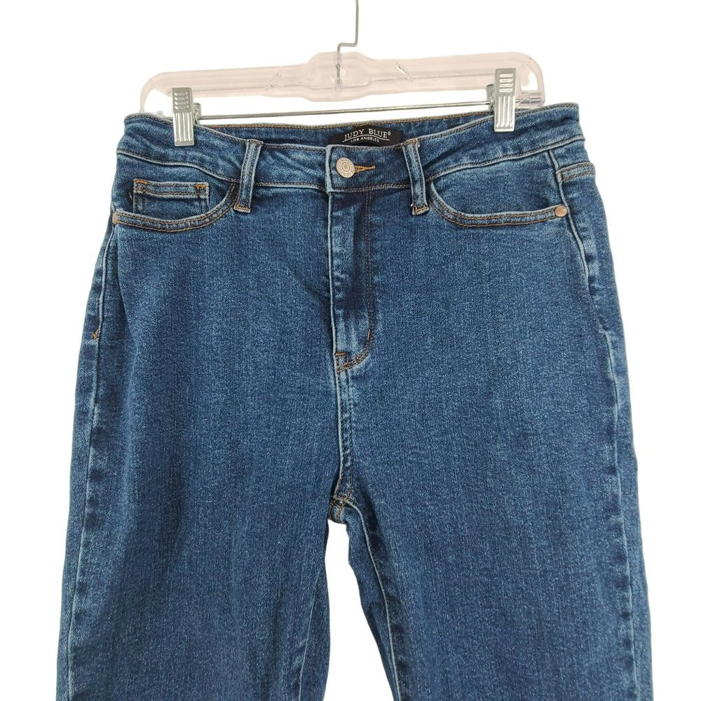 Judy Blue Women's Skinny Fit  Clasic Medium Dark Wash Blue Jeans Size 11/30